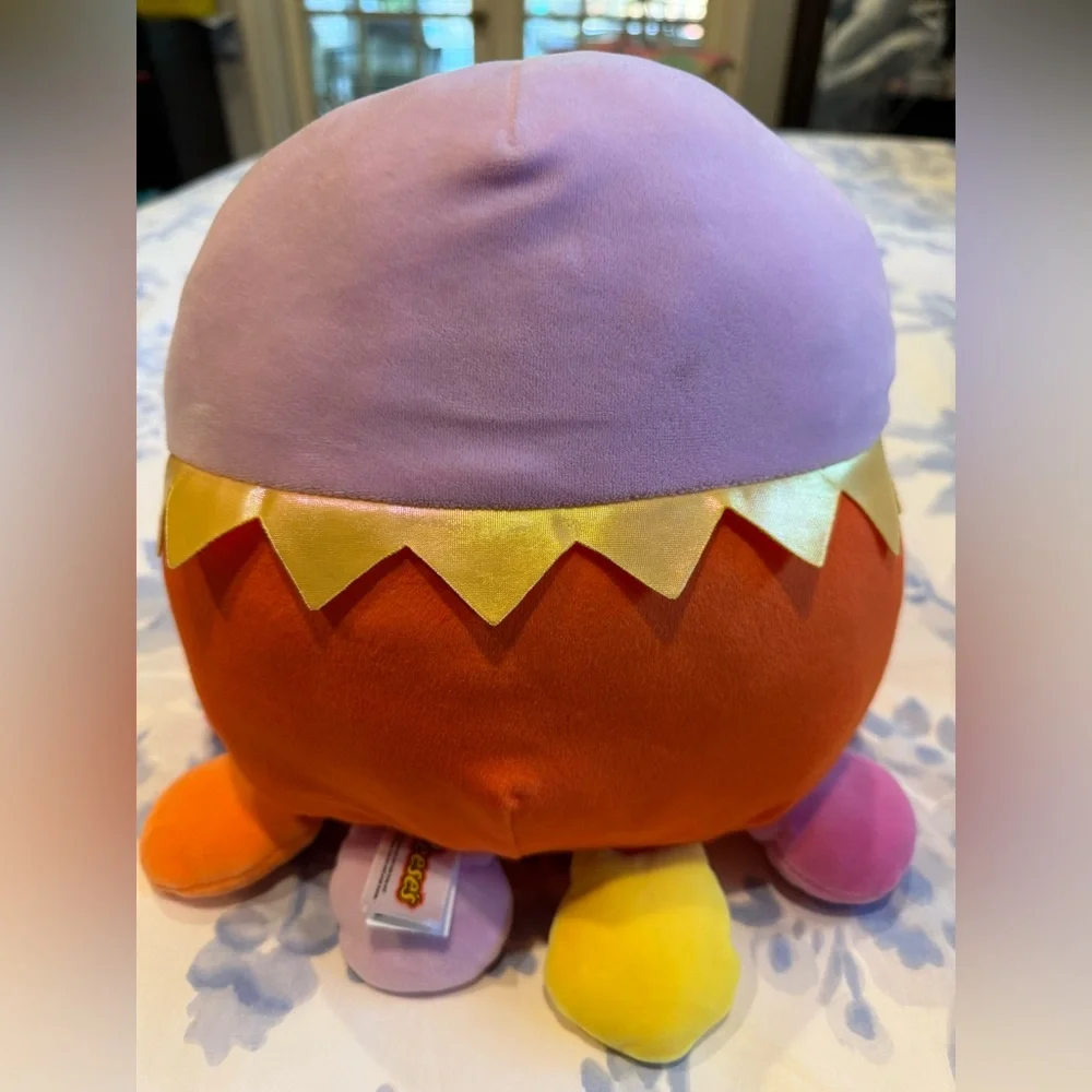 Jeanne the Octopus Sqishmallow, Reeses scented Design. 10-12ich.